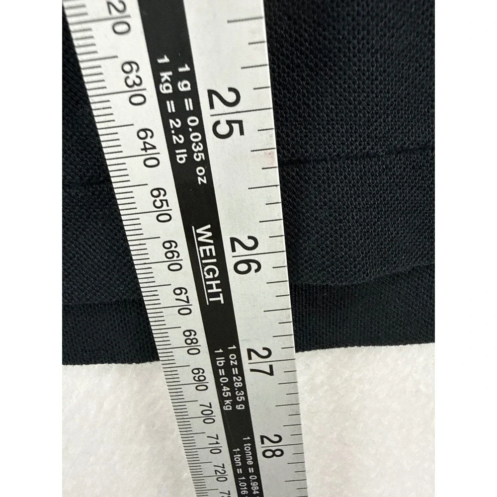 Levis Polo Shirt Mens XL Black Short Sleeve Pique Cotton Logo Flaw